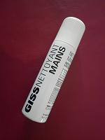 nettoyant main en aerosol